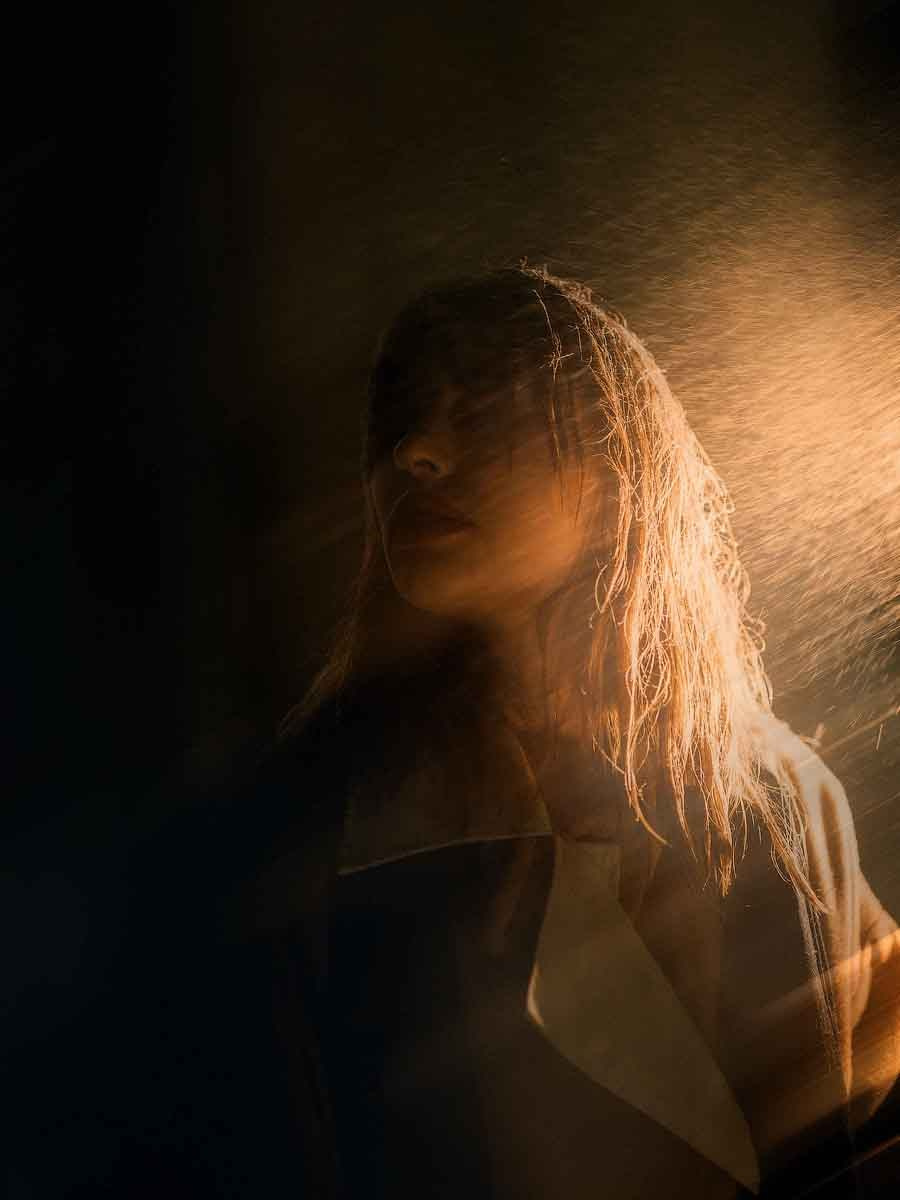 Kristina. Nocny spacer. Fotograf w Krakowie i Europie