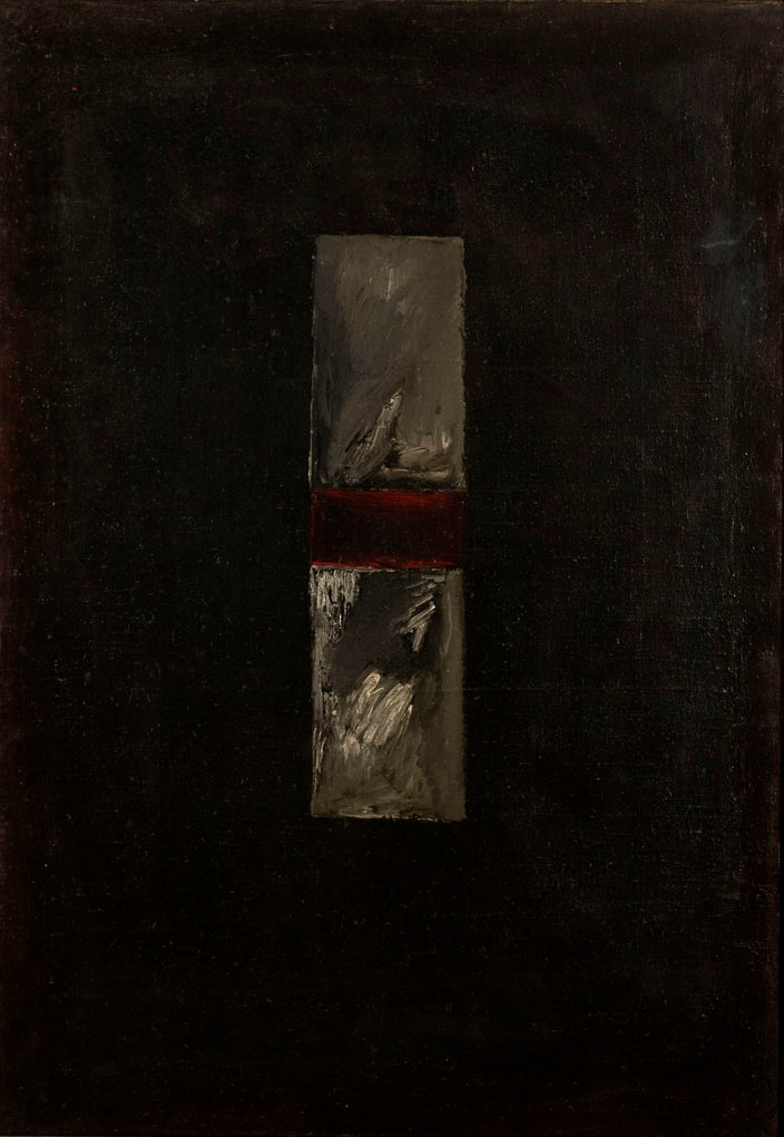 "Our land", early works, 1945 - 1070, painting, Andrzej Strumiłło, Andrzej Strumillo, Polish contemporary art, Polish artist, contemporary art in contemporary Poland, contemporary Polish artists, the best Polish painters, the best Polish artists, famous Polish artists,