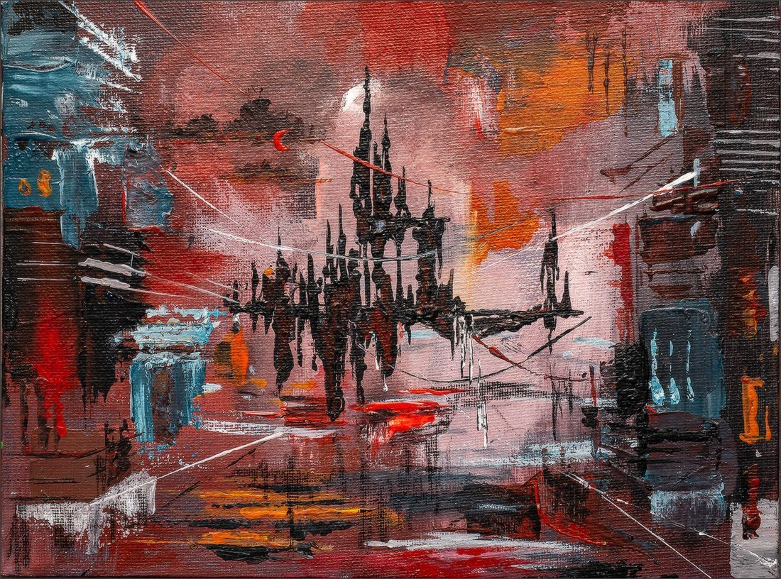 Angelina Sorokopud. Artist in Strasbourg