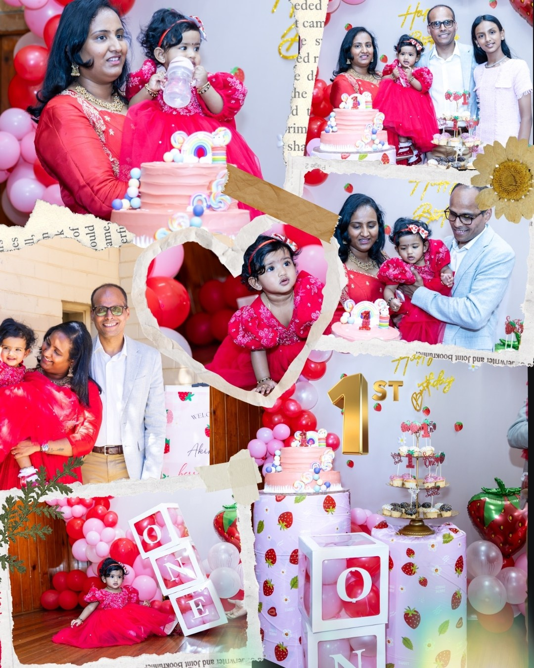 Akirasana’s 1st Birthday Celebration. MHCreative is family-oriented photographer based in SYDNEY