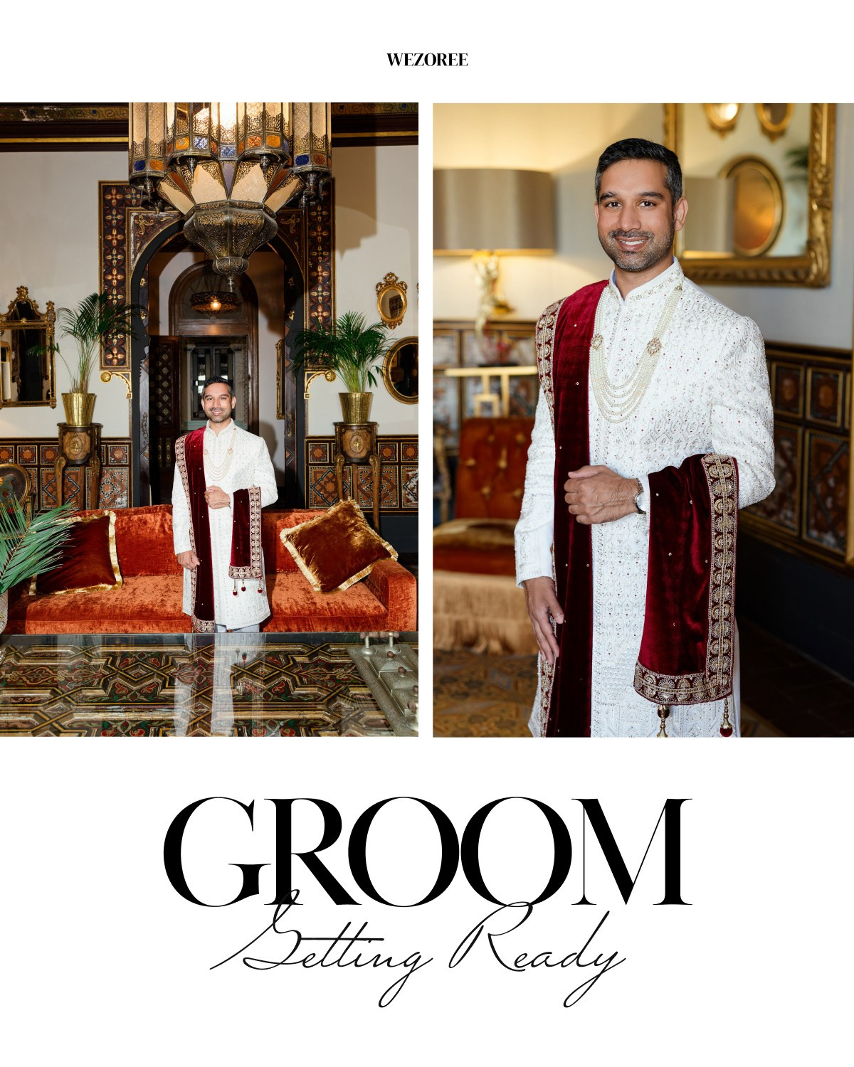 Indian wedding at Gran Villa Rosa, Barcelona