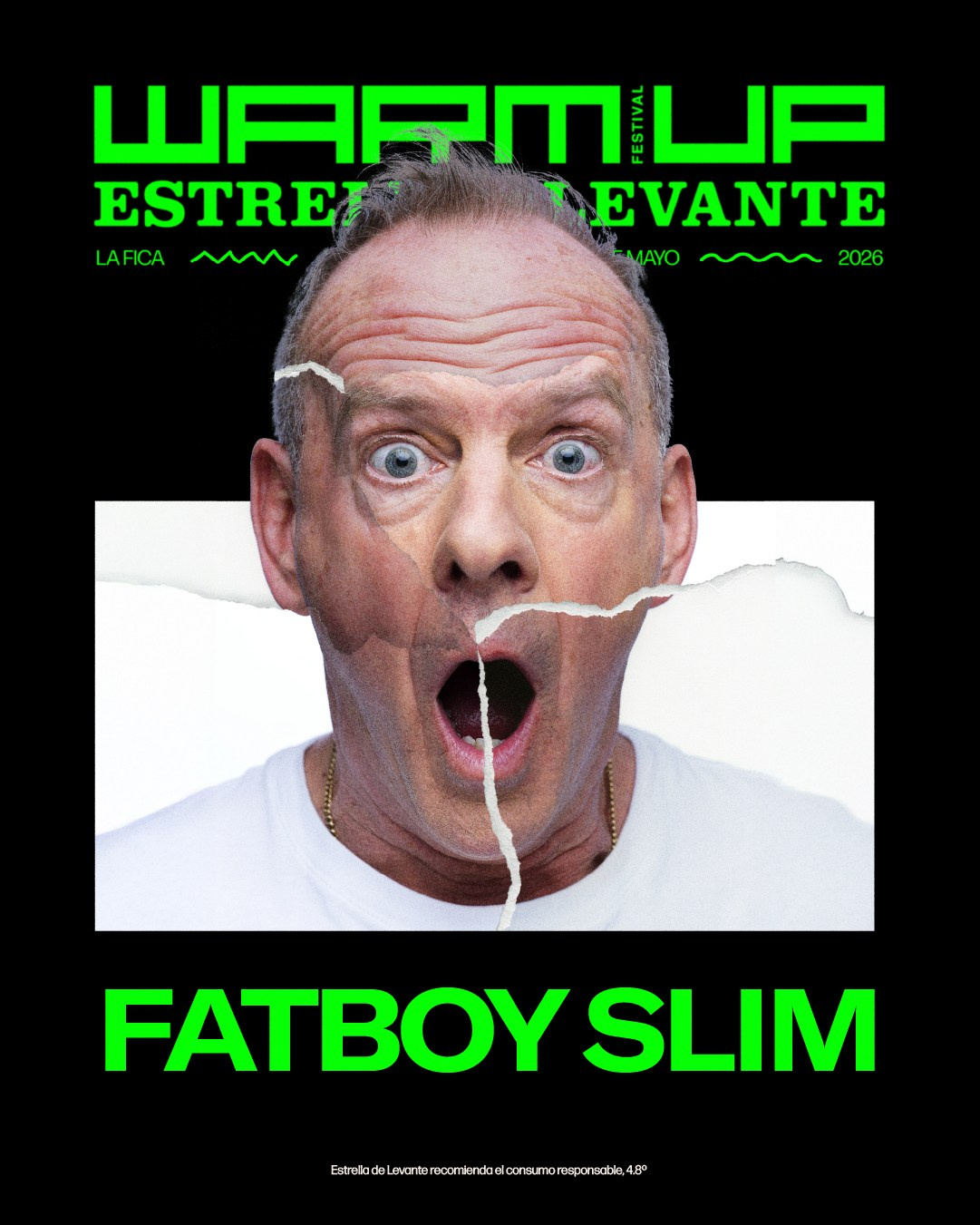Warm Up Estrella de Levante 2026: фестиваль в Мурсии с Fatboy Slim, Bloc Party и The Kooks | FOTKAI