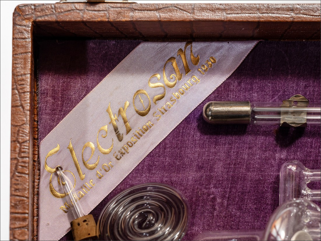 Old instruments for cosmetology