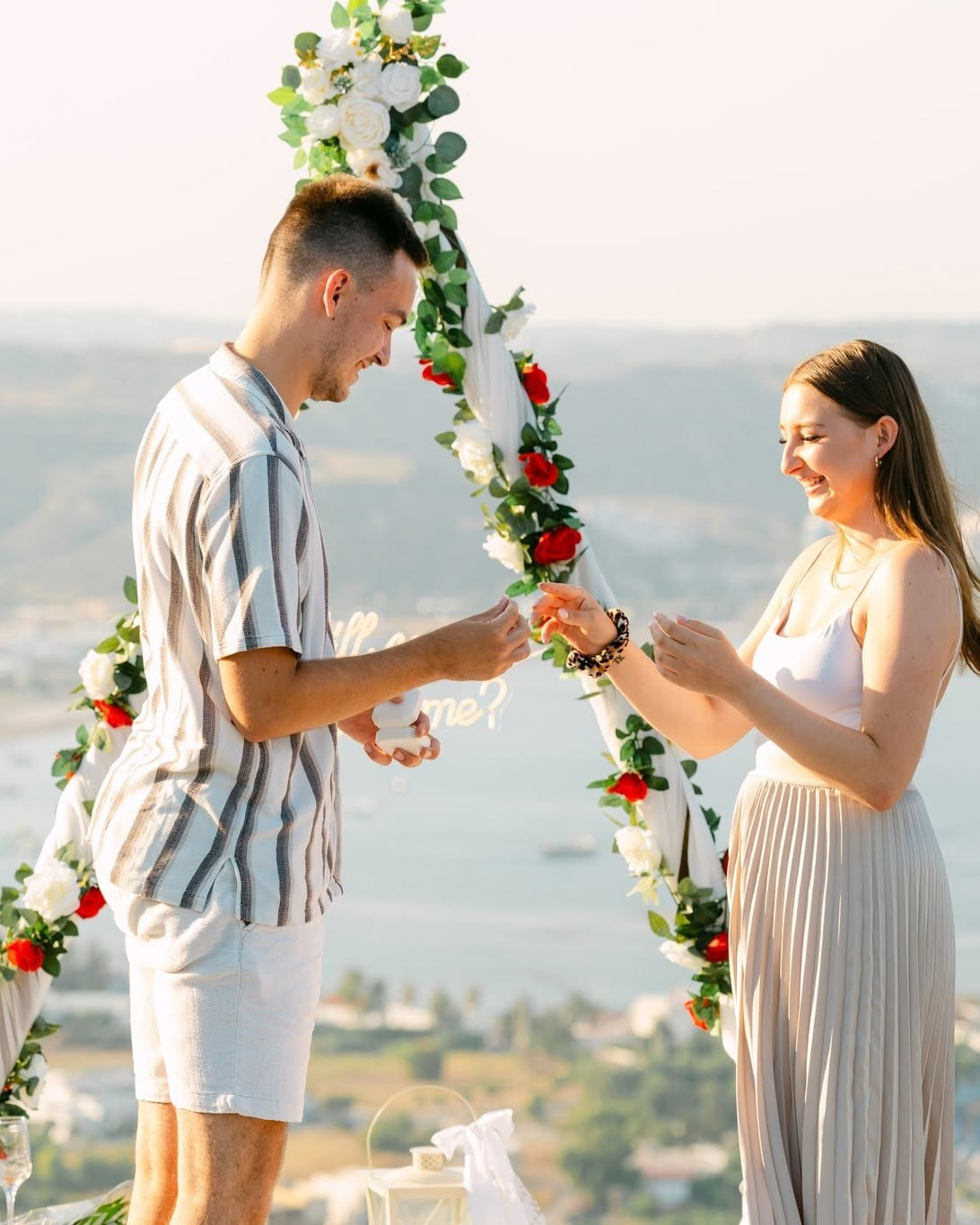 Enrico und Melanie 1.7.2026. Heiraten auf Rhodos | Deutschsprachige Hochzeitsplanerin Griechenland