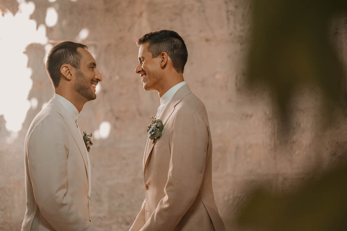 Francesco e Leonardo matrimonio presso la tenuta Le Risare Italia. Lorenzo Mazzega Wedding | Fotografo Matrimonio Milano | Reportage