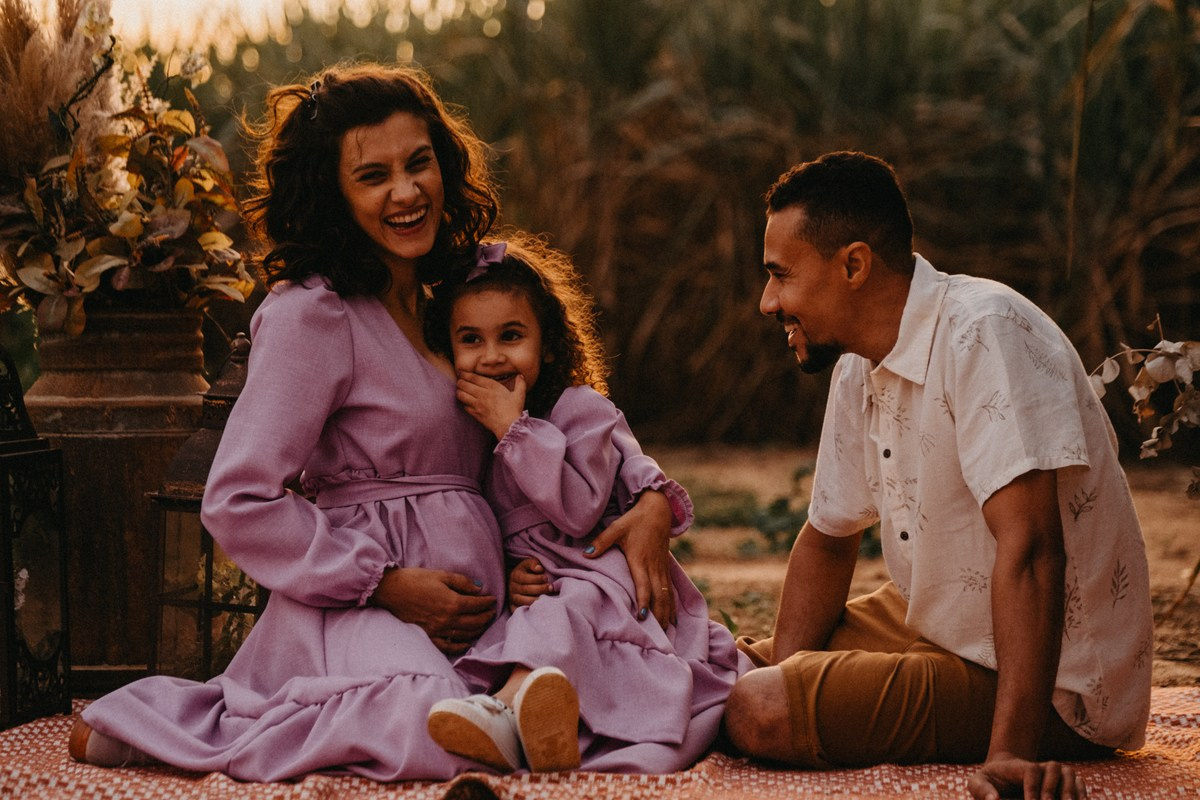 Jeyce, Tiago, Alice e Olívia (no forninho). Fotógrafa de Eventos em São Paulo e Sorocaba Kika Damasceno
