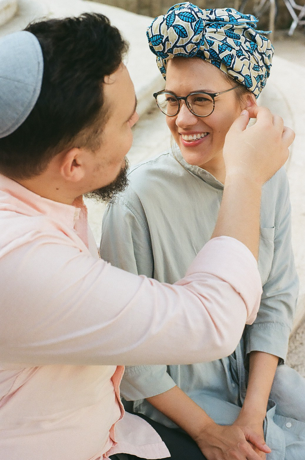 Menahem & Miriam. Film portrait photographer