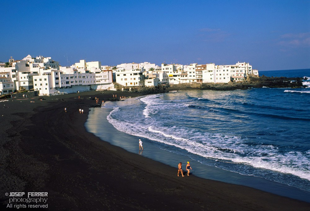 Beach, Puerto de la Cruz, Tenerife, Canary islands