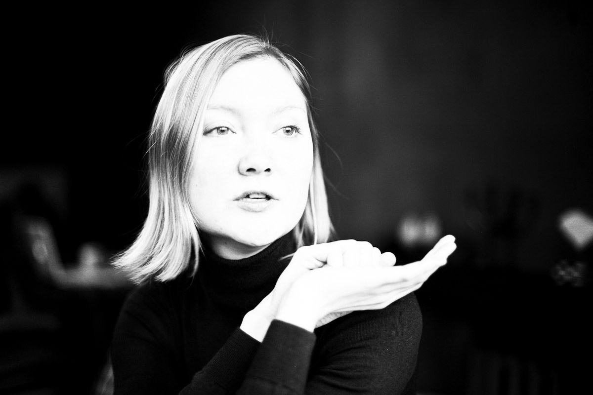 Christina in the days of winter. Victoria Dini. Art photography in London / Folkestone, UK