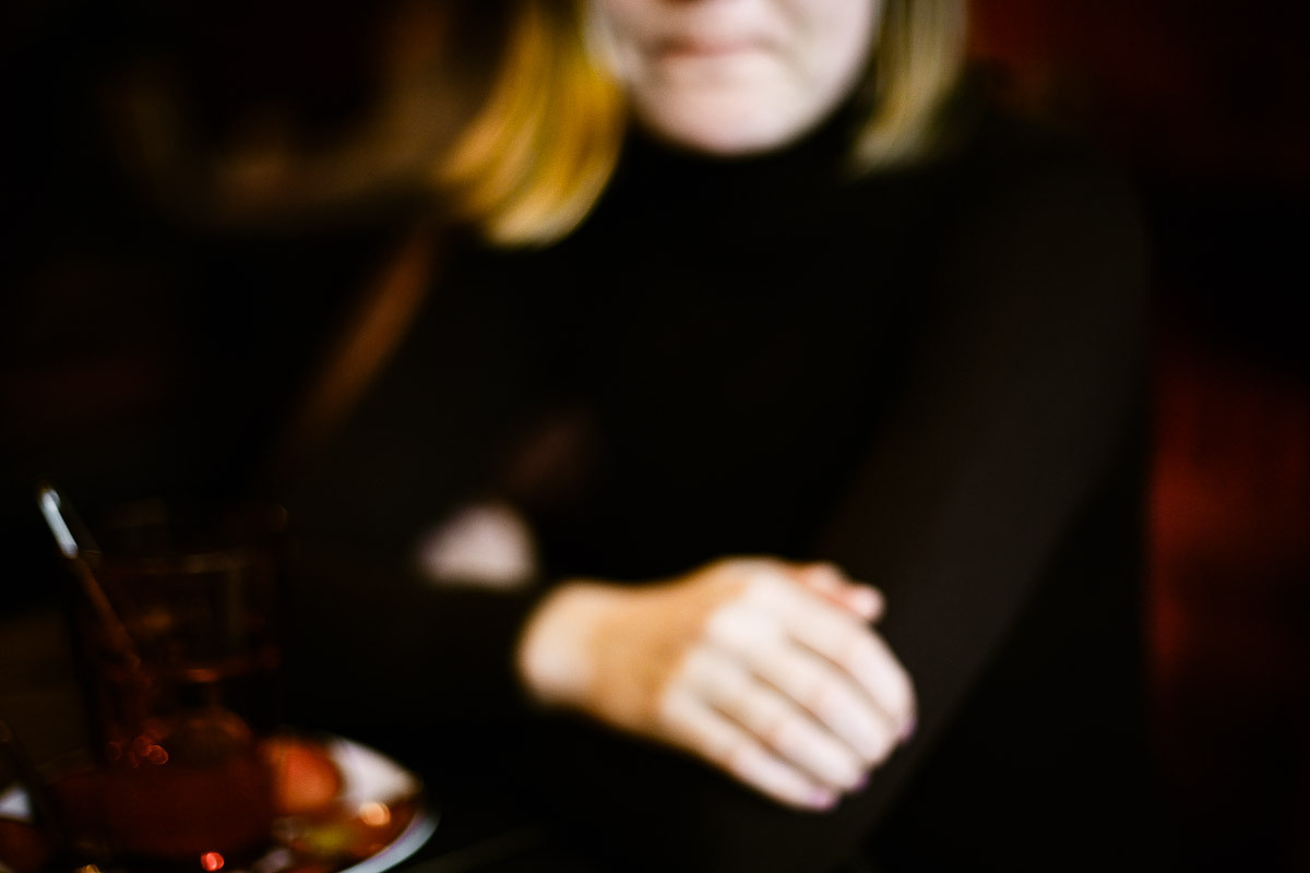 Christina in the days of winter. Victoria Dini. Art photography in London / Folkestone, UK