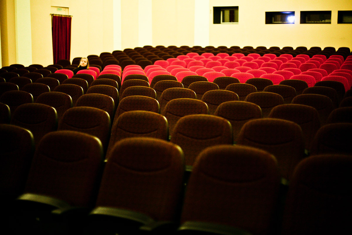 Christina in the days of winter. Victoria Dini. Art photography in London / Folkestone, UK