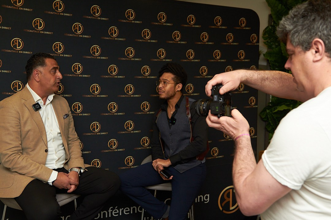 Networking. Photographie de portrait à Montréal