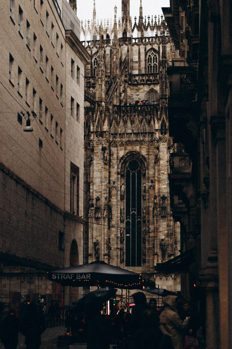 Rain in Milan. Anastasiia Buchinskaia Fotografa Milano