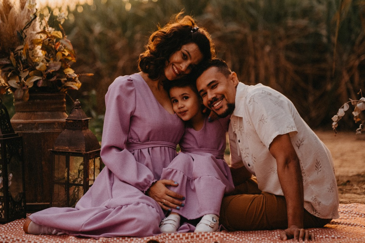 Jeyce, Tiago, Alice e Olívia (no forninho). Fotógrafa de Eventos em São Paulo e Sorocaba Kika Damasceno