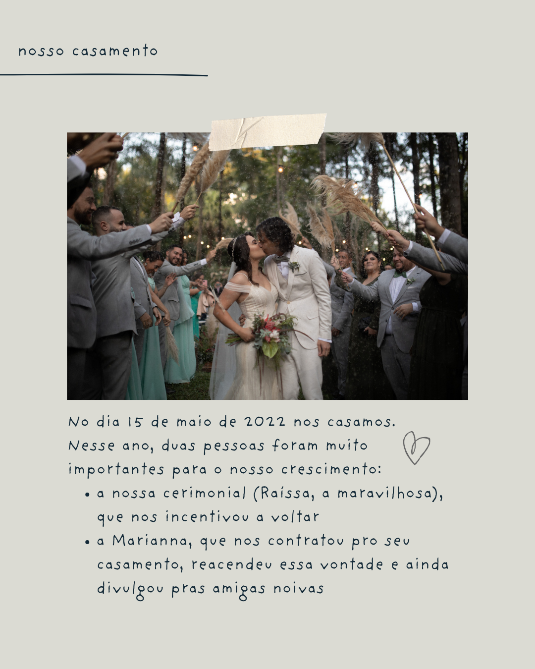 Sobre nós. Congiu Wedding