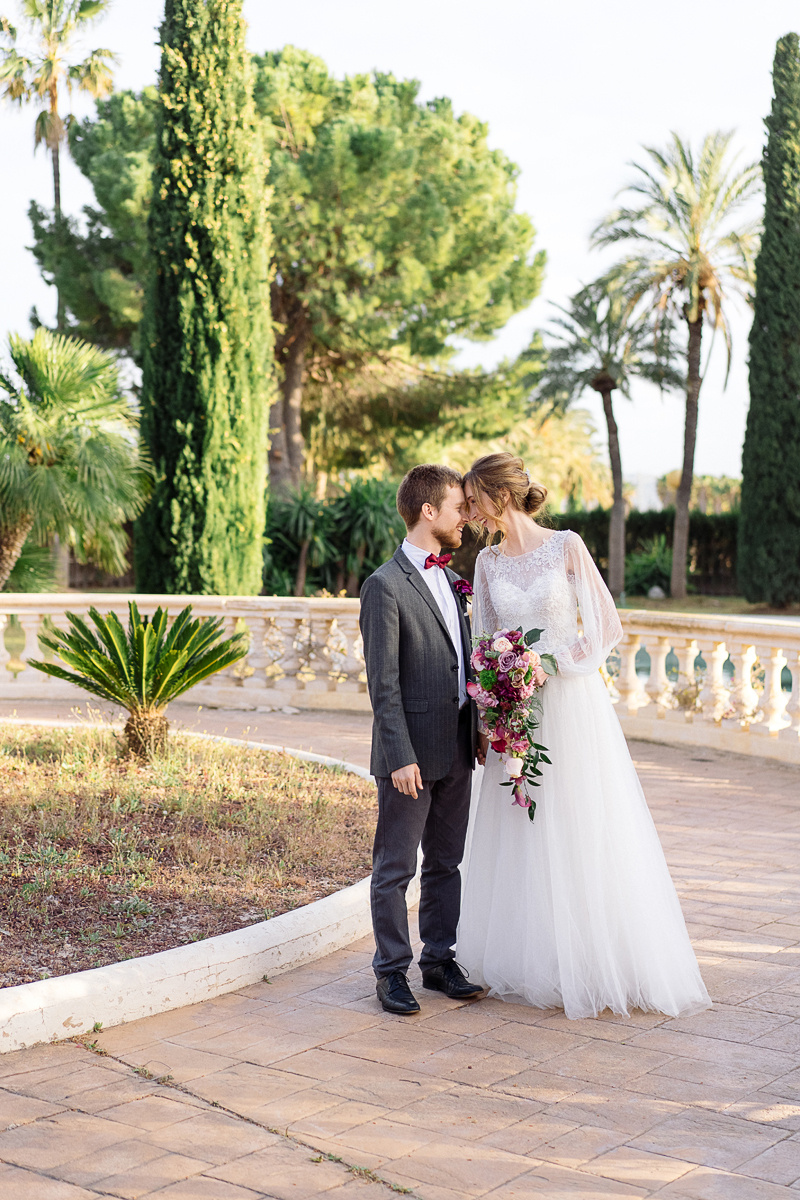 Свадебный фотограф в Аликанте, фотосессия на вилле. Фотограф и визажист Анастасия Гусарова