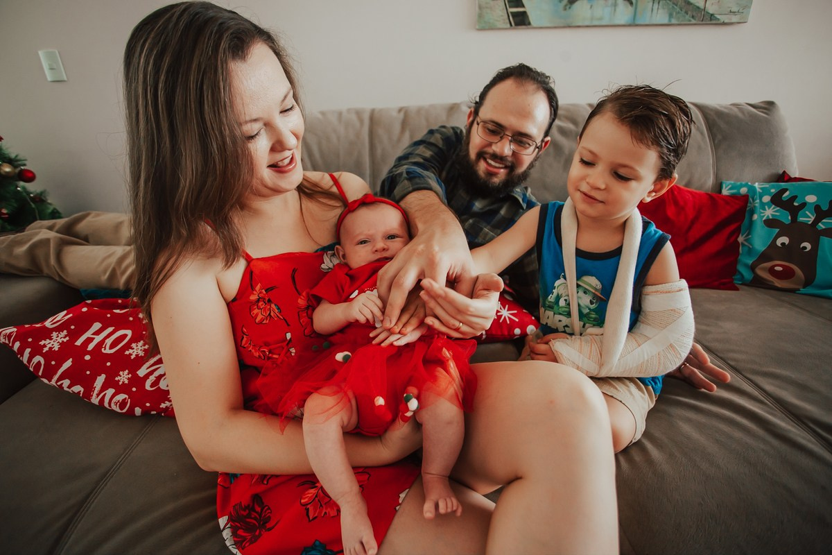 Ensaio de Natal - Família Silva Marcuz. Fotógrafa de Eventos em São Paulo e Sorocaba Kika Damasceno