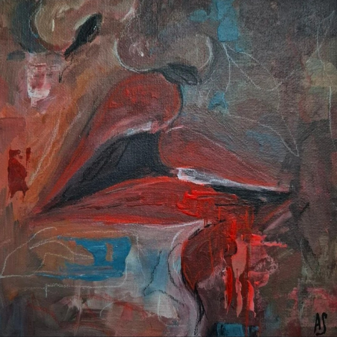 Internal chaos. Angelina Sorokopud. Artist in Strasbourg