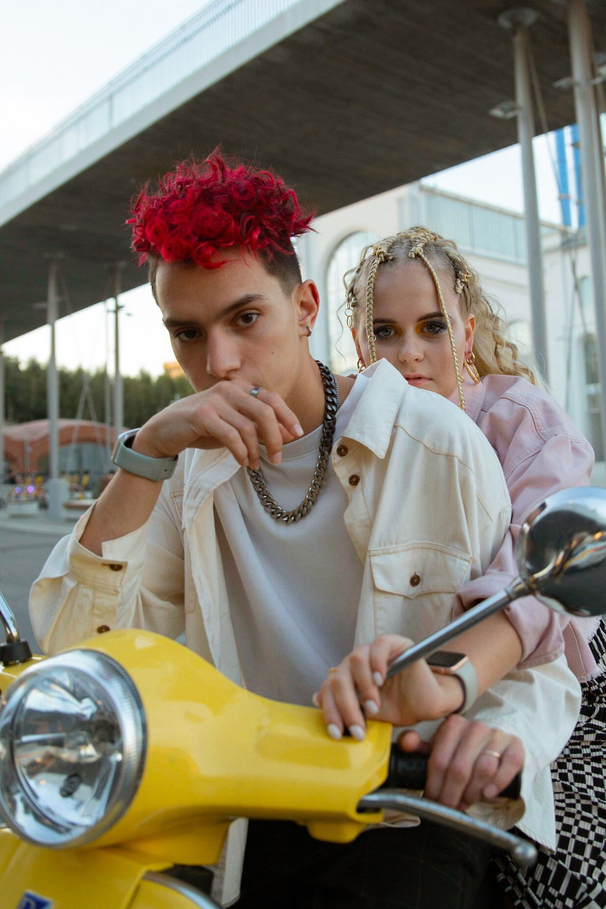 Braid & You. Dreadlock studio. Street. Photographer Vladmir Gladkov