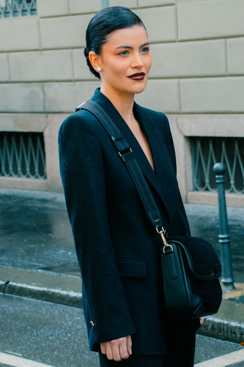 Street style in Milan. Milano Fashion Week