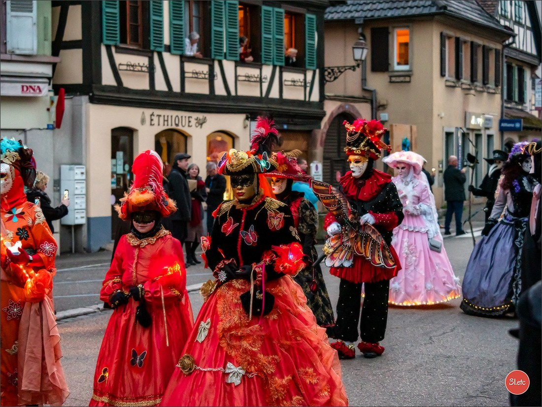 Carnaval venitien de Rosheim 2024. Photographe à Strasbourg | Portraits, Studio, Enfants, Événements