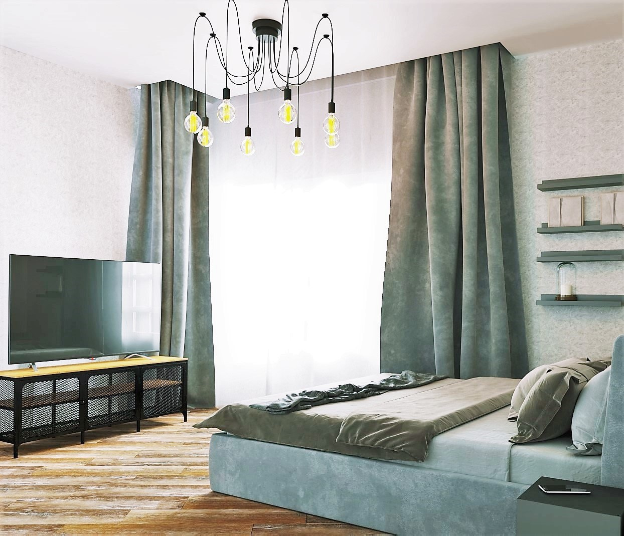 Eklektizismus. Valeria Riazantseva. Interior Designerin und Dekorateurin