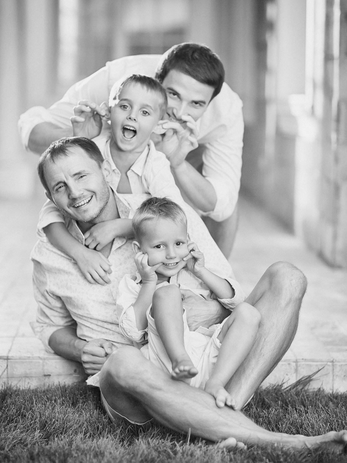 Foto de familia. Fotógrafo de bodas. Fotografía de retrato. Fotógrafo Alicante, Madrid