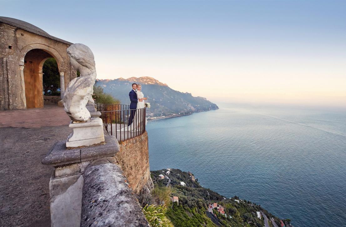 Ravello ivent wedding villa cimbrone. Luxury wedding, portrait, family photographer over Europe