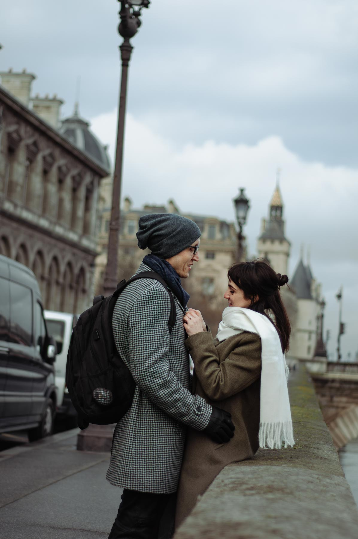 Парная фотосессия в Париже. Фотограф в Париже Полина Осипова