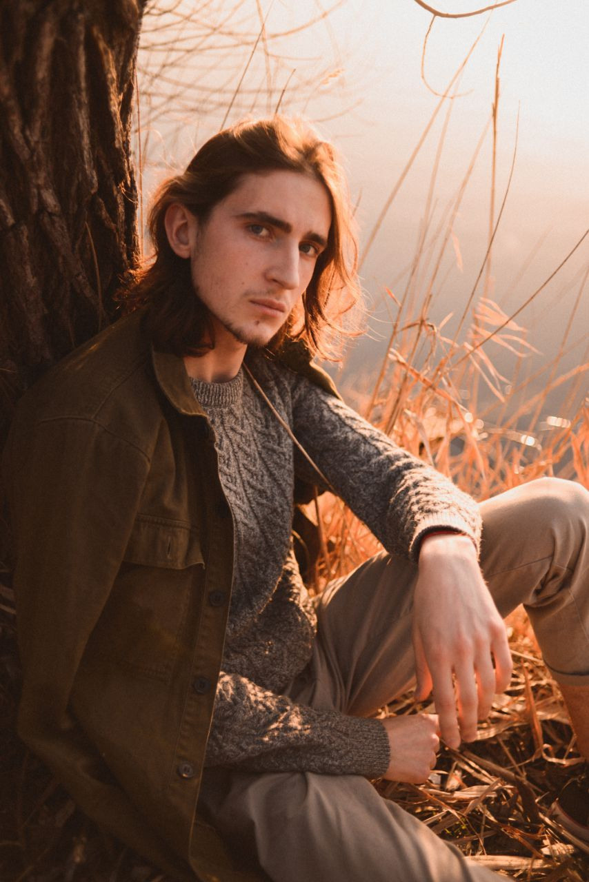 Am Fluss. Photograf NRW