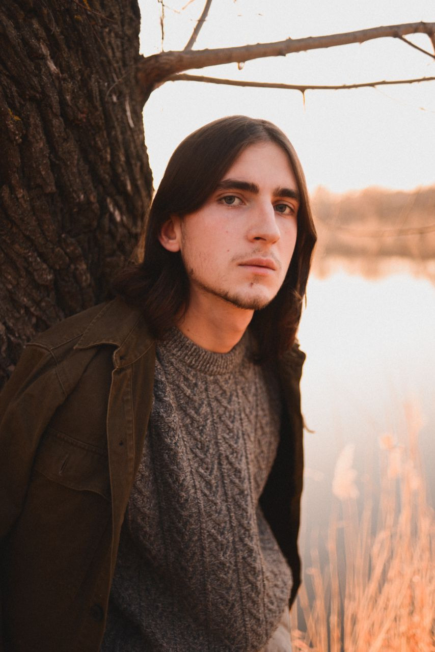 Am Fluss. Photograf NRW