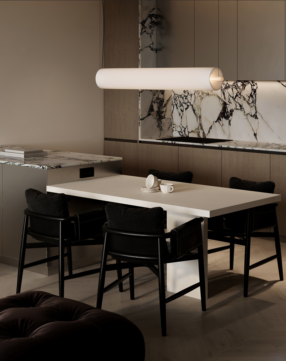 Vilnius 84 m2. Bliu.design — dizainas / interjeras / architektūra / 3D vizualizacijos