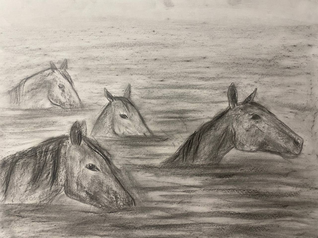 Chevaux. Marina Antonova