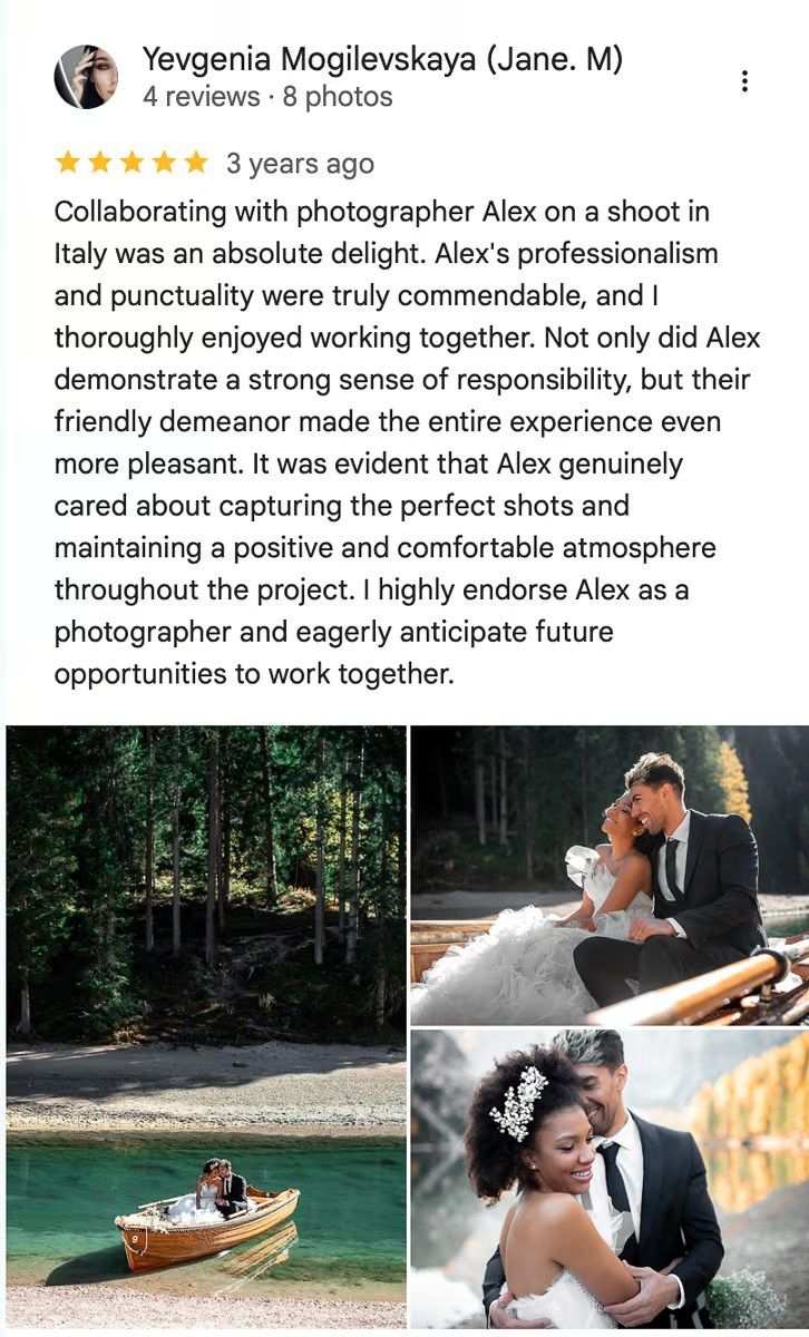 Happy couple after a photoshoot in Punta Cana