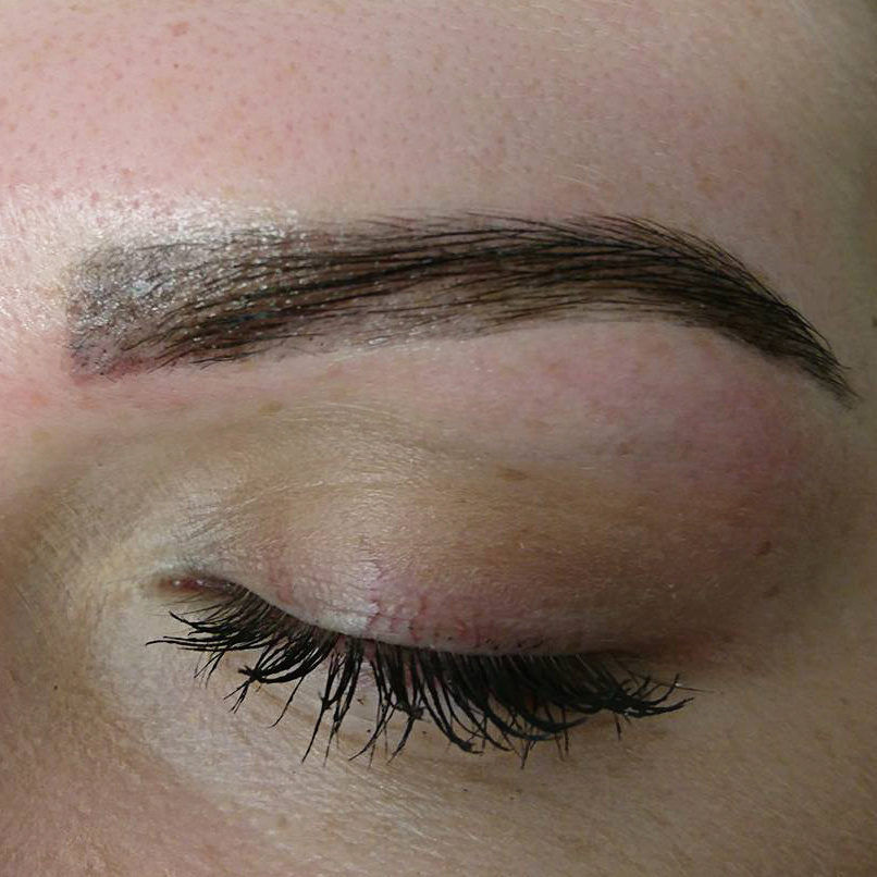 Eyebrow Modelling. Maksim Bogdanets Photography