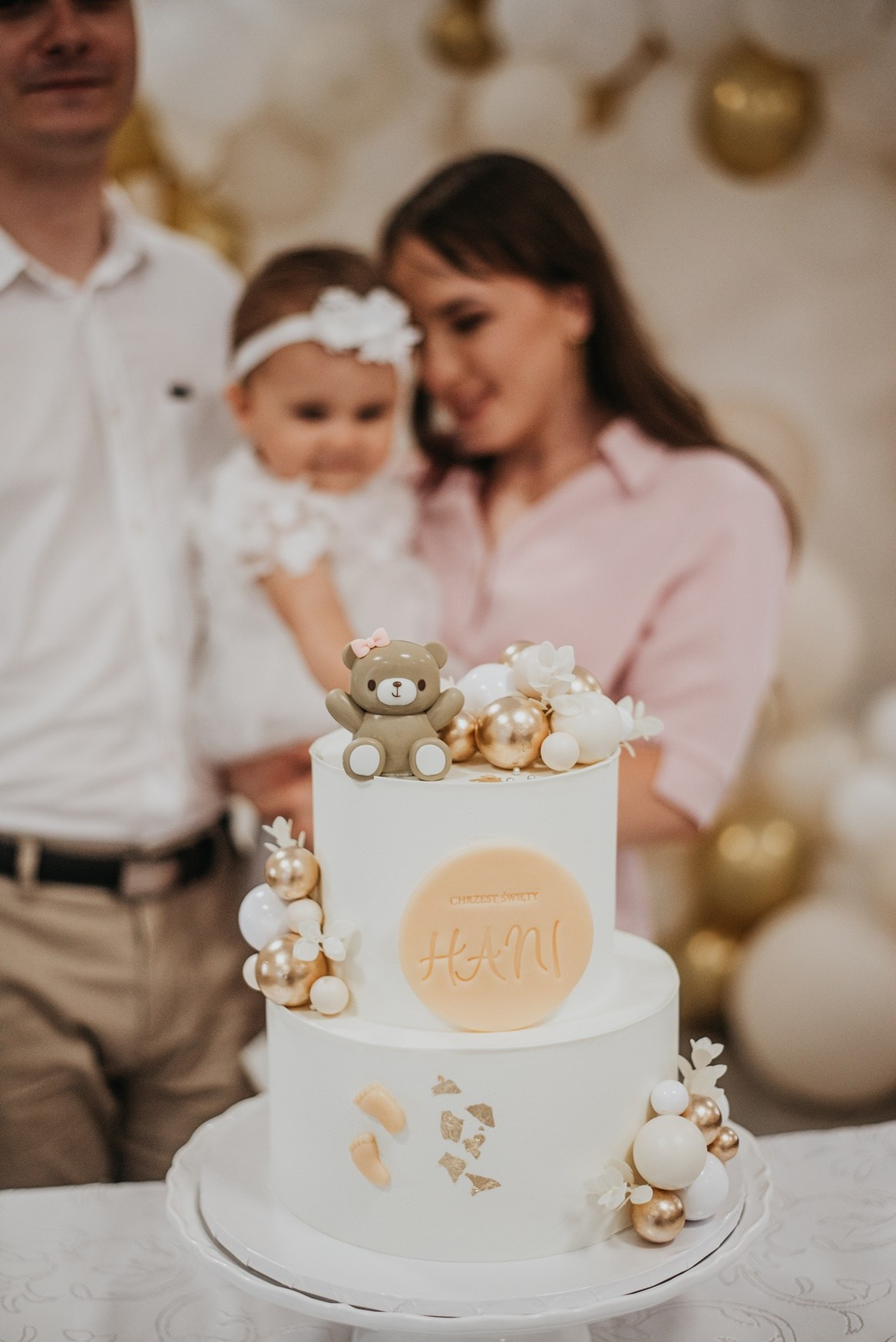 Chrzest Święty Hani. Dominika Strachacka Fotografia | Fotograf ślubny i rodzinny Opole Lubelskie Lublin