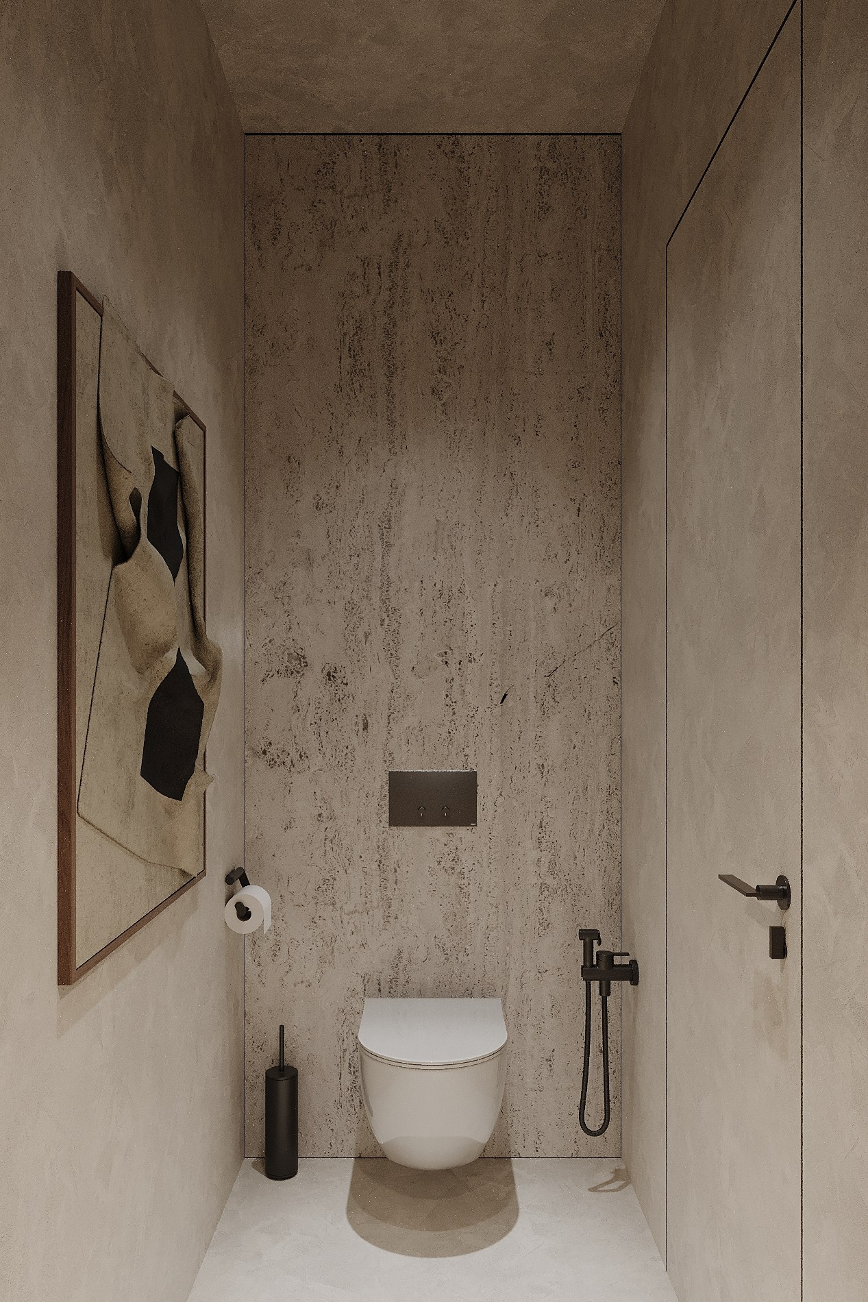 Apartments in Bali. Interior and object 3D visualization