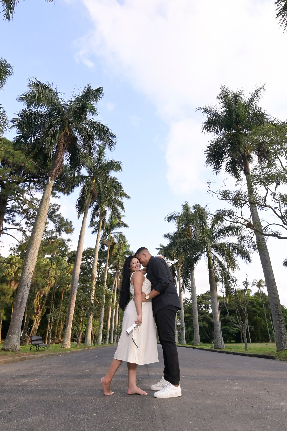 Sabrina & Kauê, Jardim Botânico de São Paulo. Produtora Bride