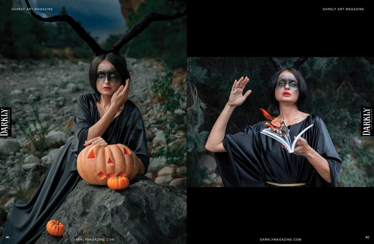 HALLOWEEN (DARKLY MAG). UNRATED PHOTO