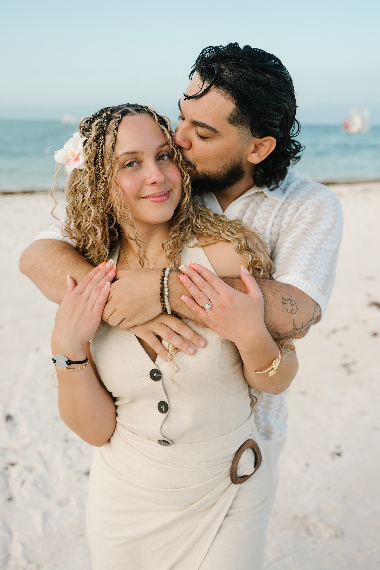 Proposal During Photoshoot in Punta Cana