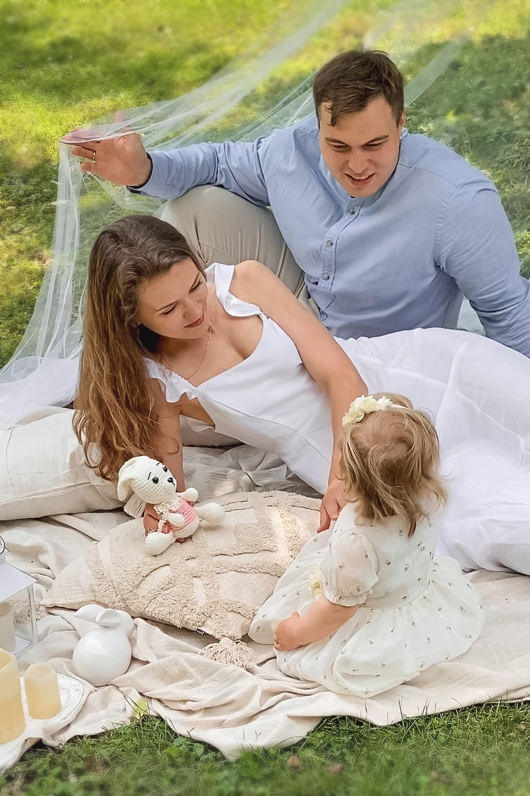 Emilia’s 1 year. Photograph in Bulgaria Katerina Zubkova