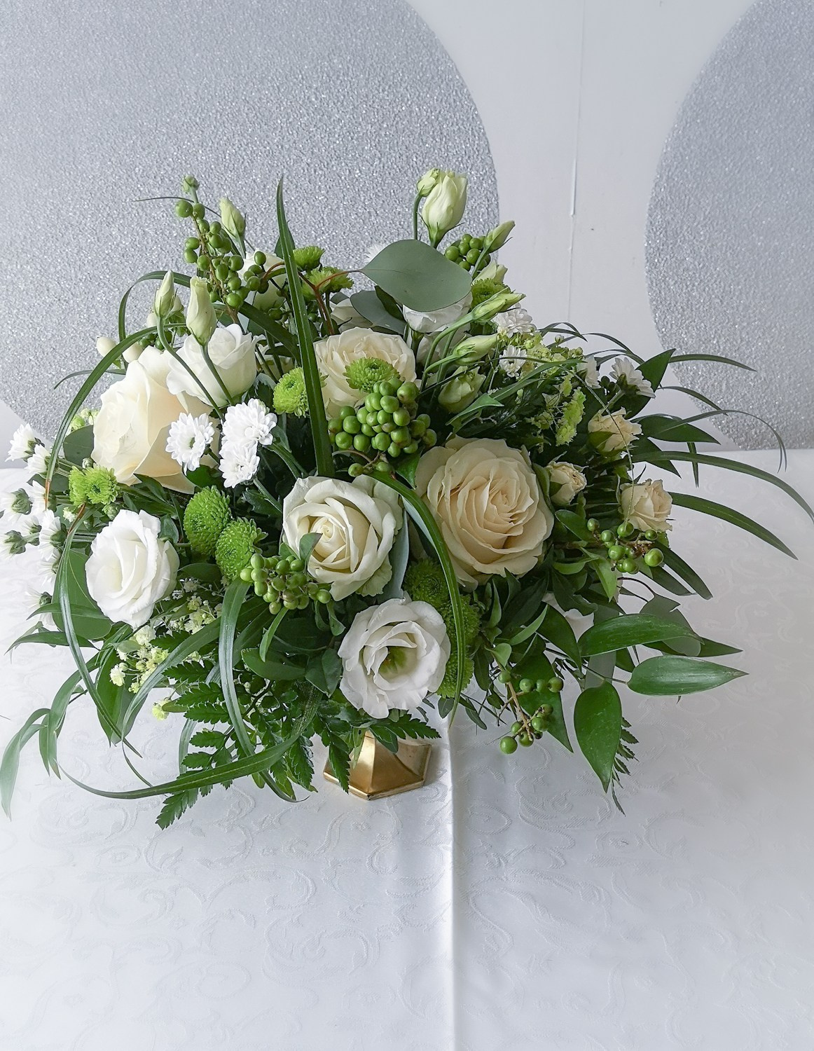 Līgavas pušķi baltos toņos. Event design, decoration, floristry, gift, Irina Novika, Riga, Latvia