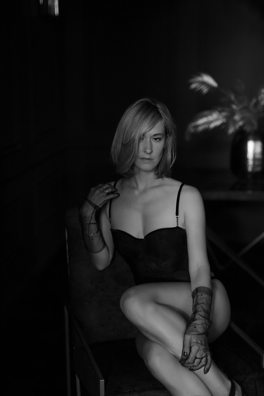 Natasza. Sensualna w studio. Fotograf w Krakowie i Europie