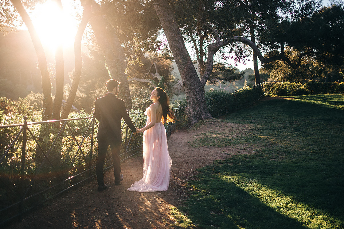 Свадебная фотосессия на берегу южного моря. Свадебный фотограф в Риге Юрий Кор