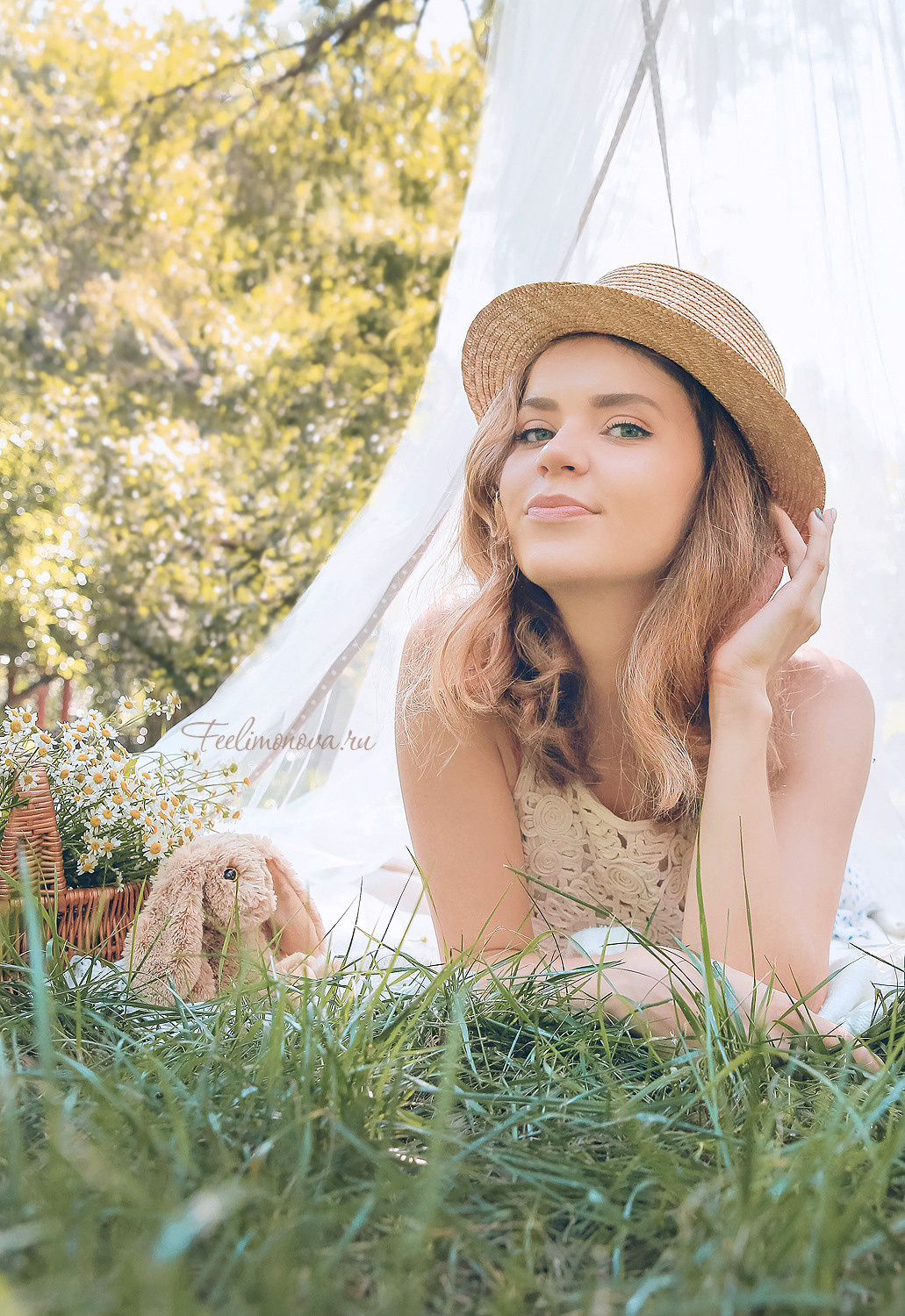Летняя фотосессия двух прекрасных девочек. Фотограф Ольга Филимонова