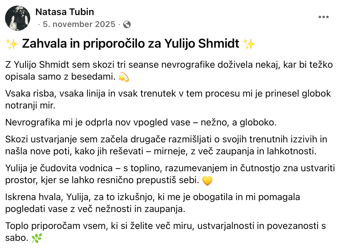 Nevrografika. Numerologija. Nevrografika. Delavnice