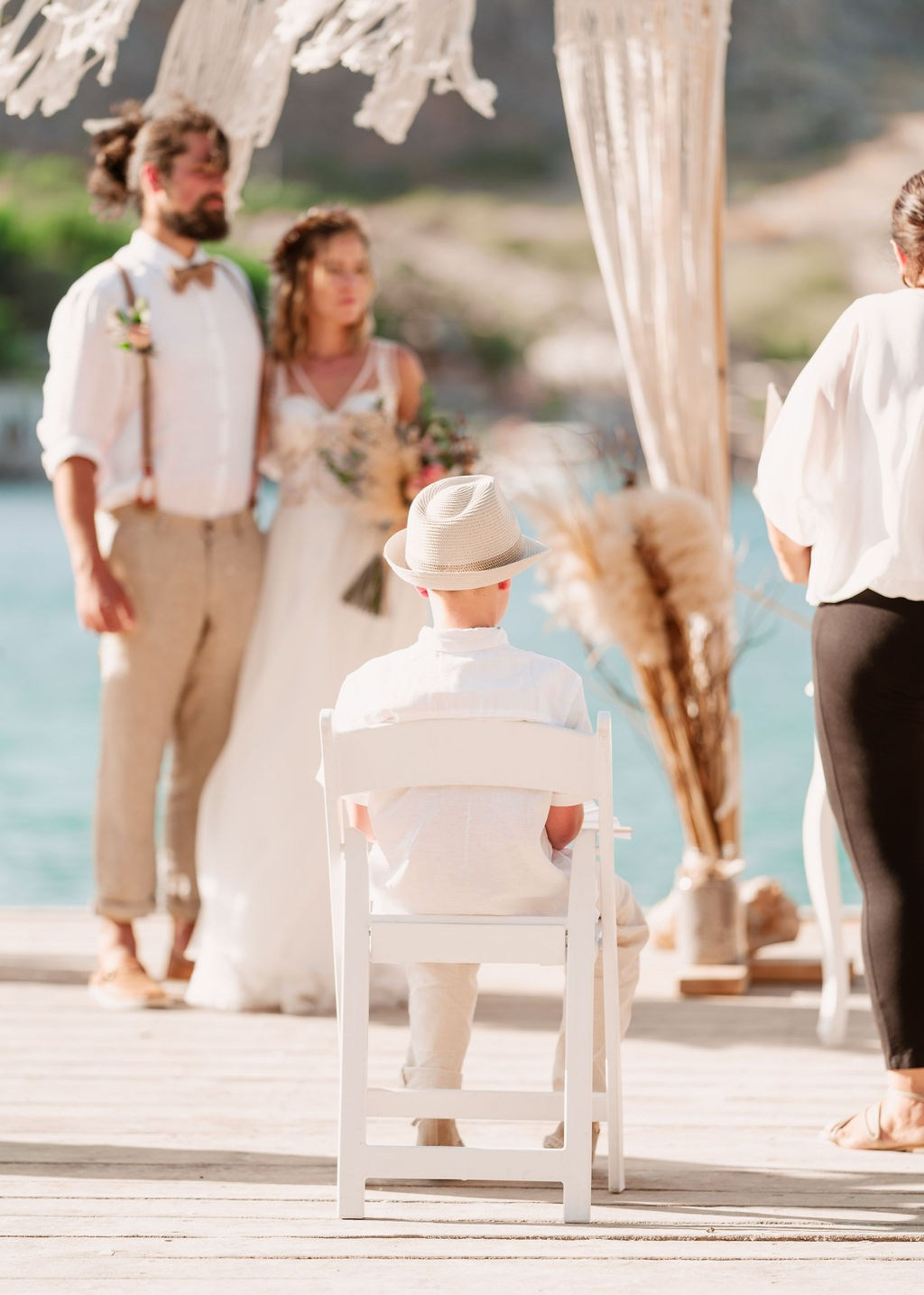 Tom and Denise. Renate Woeste | Wedding planner in Rhodes. Creating dream weddings by the sea. Let’s make your special day unforgettable