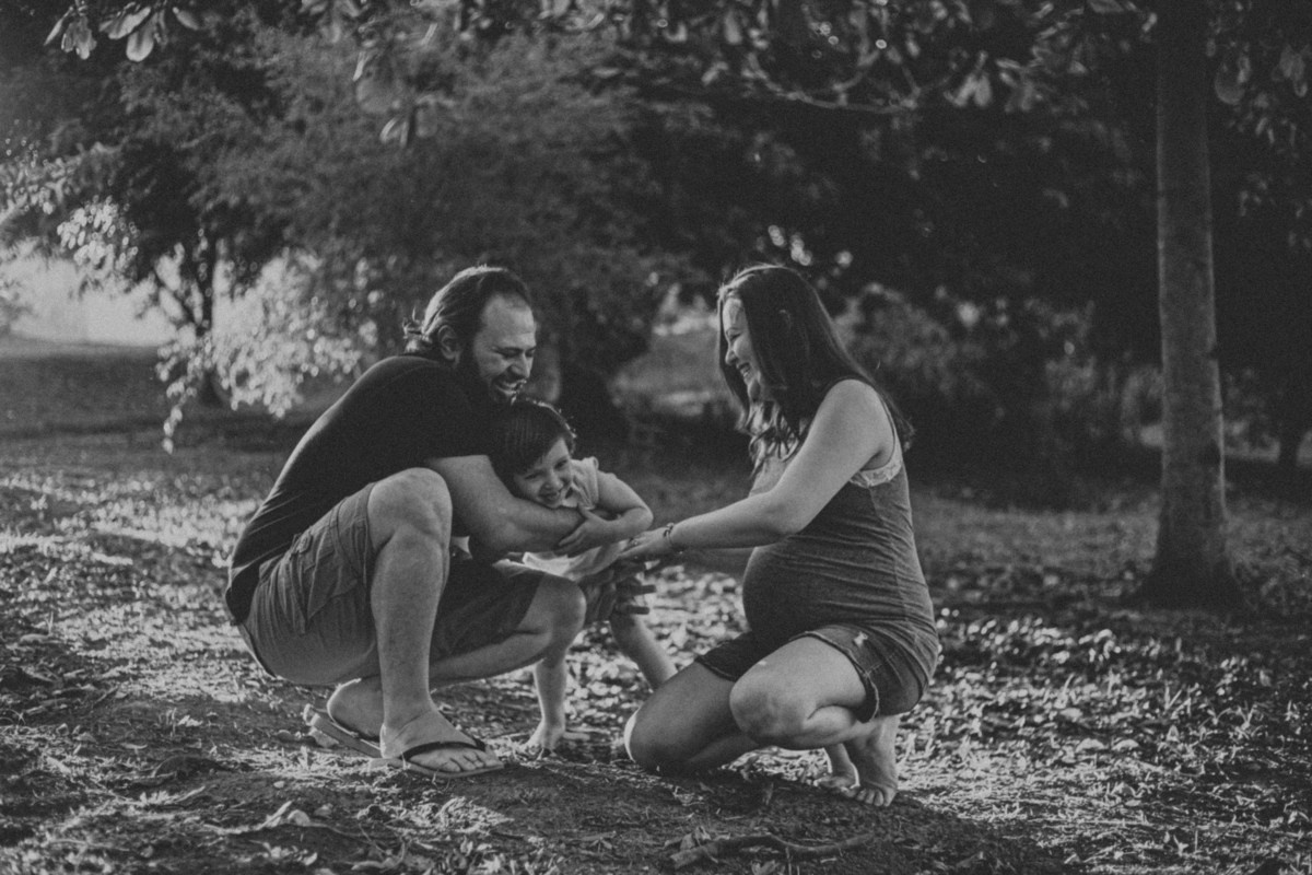 Luana, Victor e Theo a espera de Luísa. Fotógrafa de Eventos em São Paulo e Sorocaba Kika Damasceno