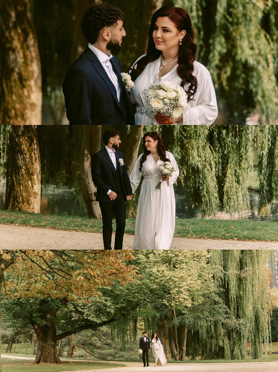 Autumn Wedding Photoshoot in Het Park, Rotterdam. Romantic & Soulful Photography by Natalia Olhova in Rotterdam