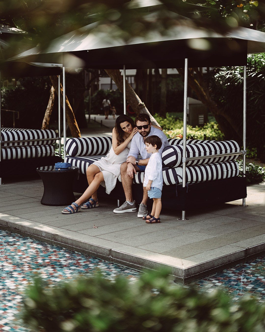 Family. Dasha in Singapore